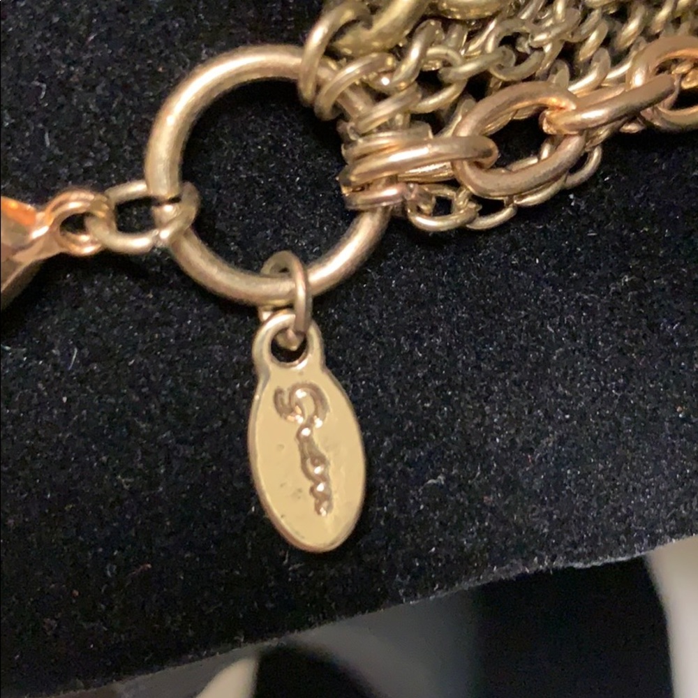 GUESS MULIT CHAIN NECKLACE - Picture 2 of 2